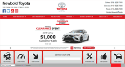 Desktop Screenshot of newboldtoyota.com